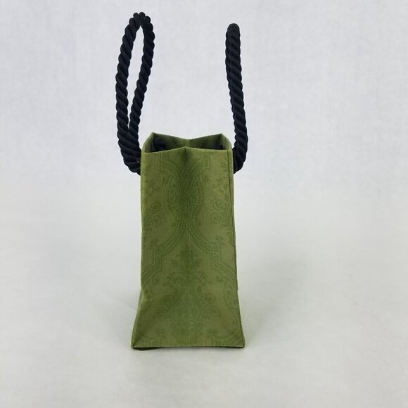Gucci Beauty Bag Green Paisley Empty Shopping Paper Mini 4.5" x 3" x 2.5" Decor - Picture 5 of 10